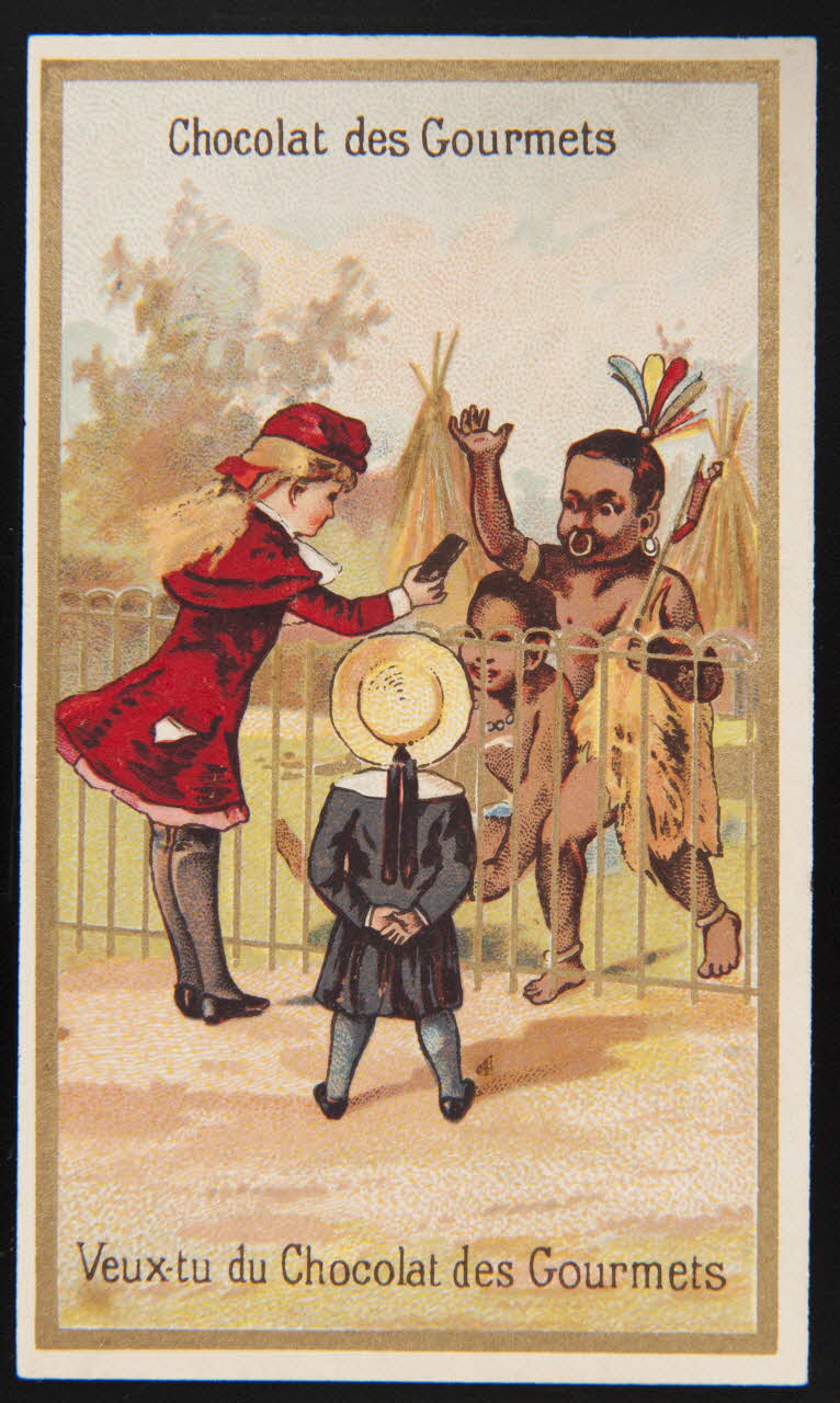 Jehenne ; L. Pacon carte réclame chromo Paris 1886-1889 1995.1.4226.7 Photo