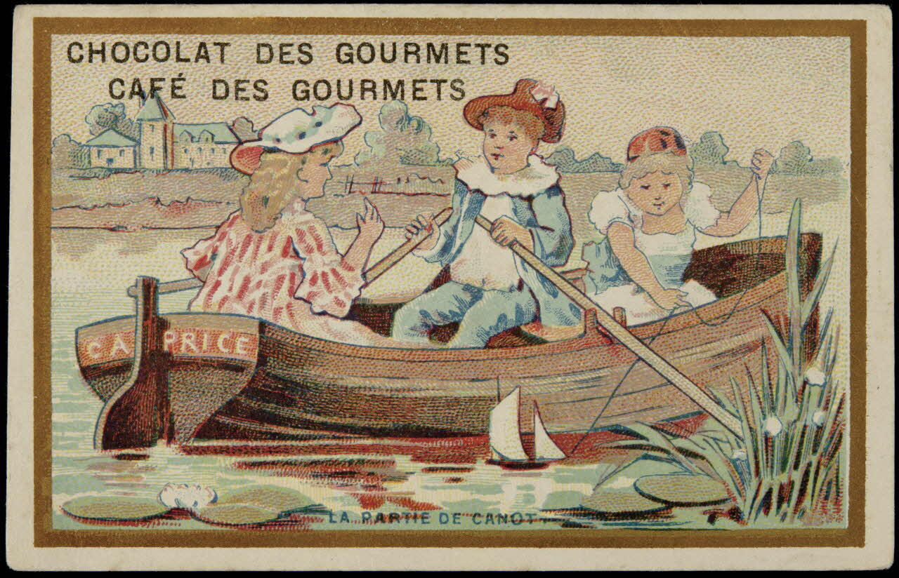 Jehenne (éditeur), Bellier A. et compagnie carte réclame chromo Paris-Bordeaux 1893 1995.1.4235.1 Photo
