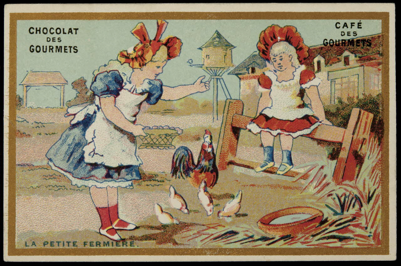 Jehenne (éditeur), Bellier A. et compagnie carte réclame chromo Paris-Bordeaux 1893 1995.1.4235.5 Photo