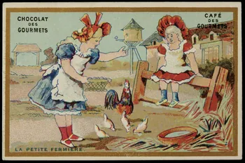 Jehenne (éditeur), Bellier A. et compagnie carte réclame chromo Paris-Bordeaux 1893 1995.1.4235.5  Photo