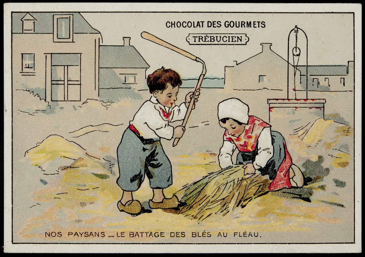 Jehenne / B. Sirven carte réclame chromo Toulouse-Paris 1895-1935 1995.1.4236.6 Photo