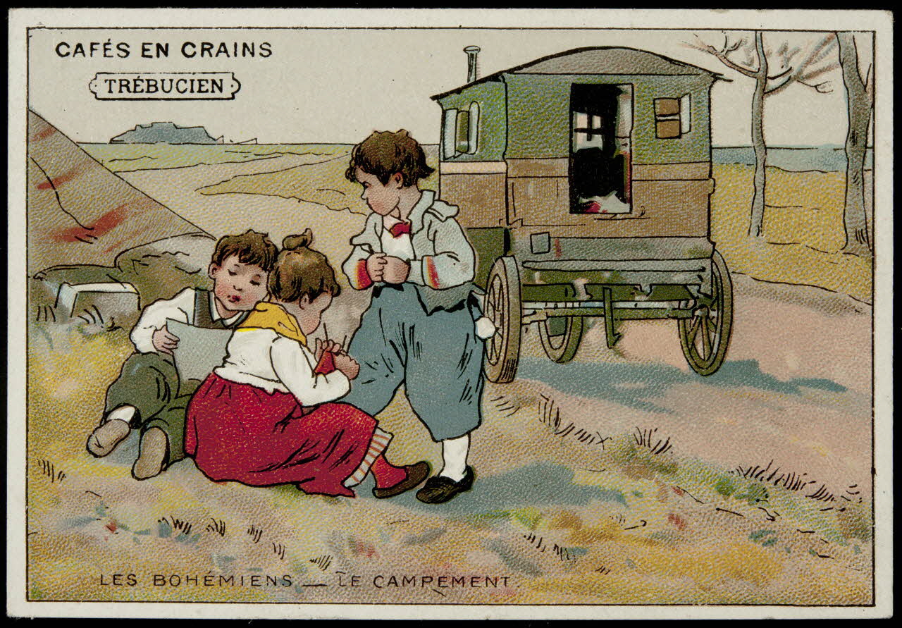 Jehenne / B. Sirven carte réclame chromo Toulouse-Paris 1895-1935 1995.1.4240.1 Photo