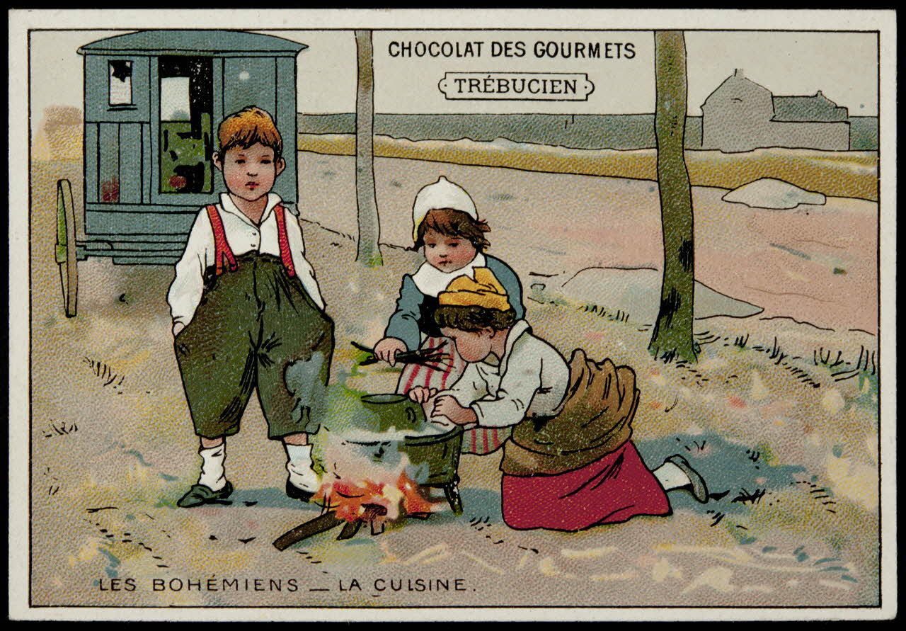 Jehenne / B. Sirven carte réclame chromo Toulouse-Paris 1895-1935 1995.1.4240.2 Photo