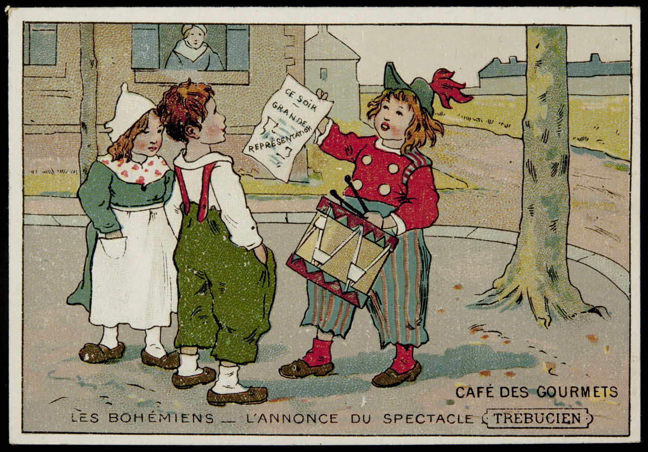 Jehenne / B. Sirven carte réclame chromo Toulouse-Paris 1895-1935 1995.1.4240.4 Photo