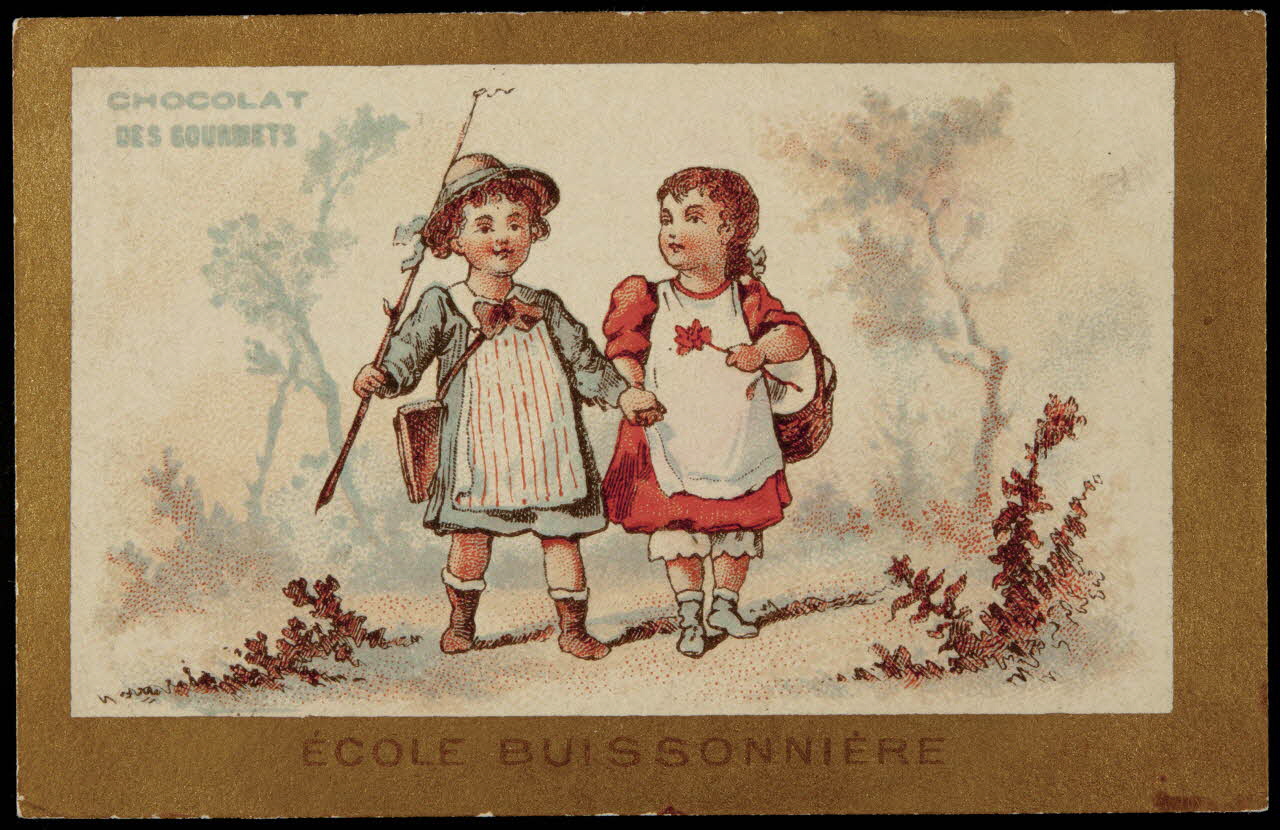 Jehenne (éditeur), Bellier A. et compagnie carte réclame chromo Paris-Bordeaux 1893 1995.1.4243.4 Photo