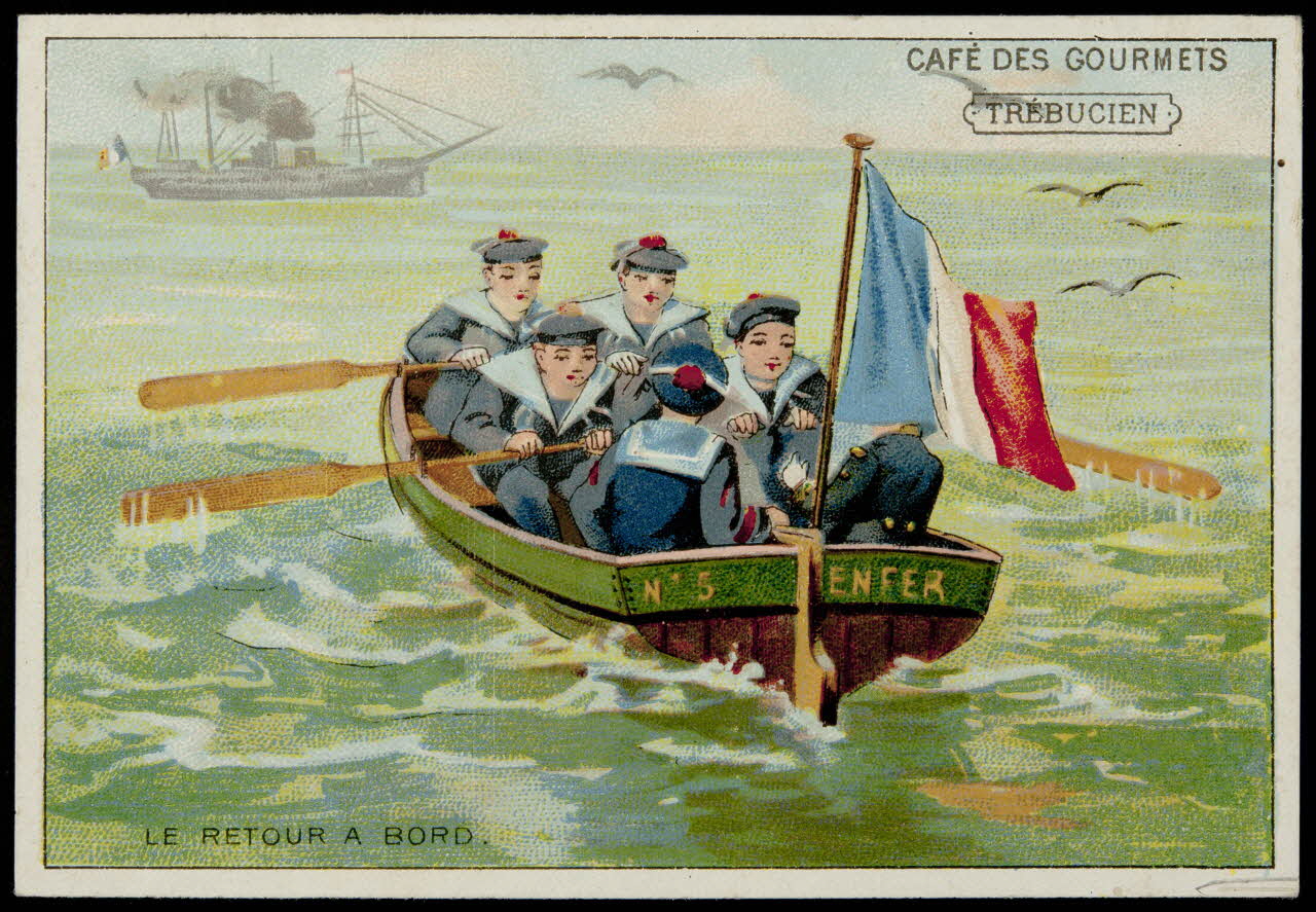 Jehenne / B. Sirven carte réclame chromo Toulouse-Paris 1895-1935 1995.1.4244.2 Photo