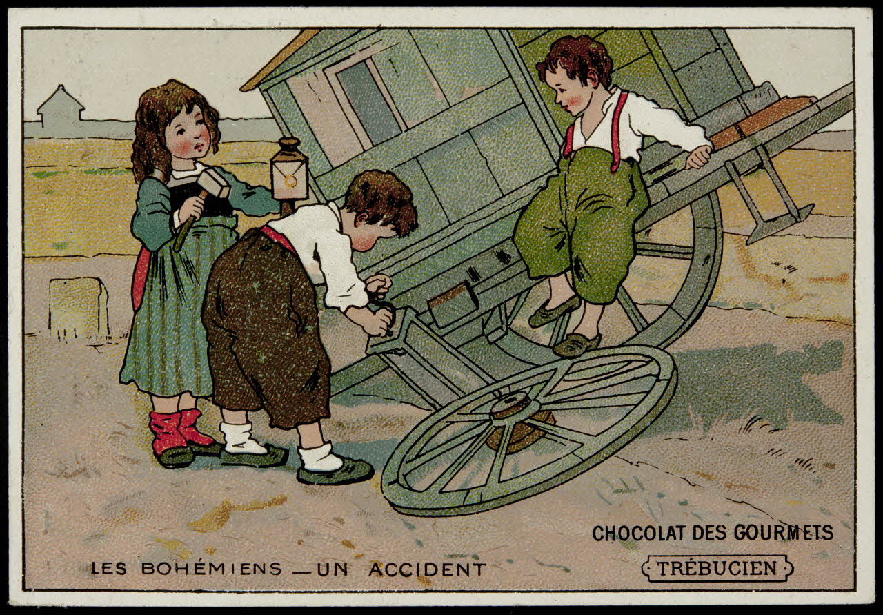 Jehenne / B. Sirven carte réclame chromo Toulouse-Paris 1895-1935 1995.1.4245.6 Photo