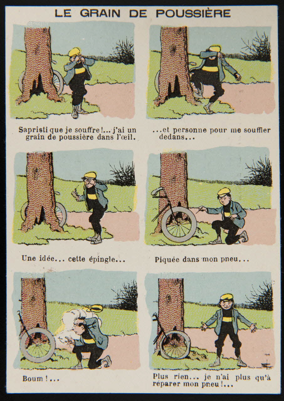 Jehenne ; Benjamin Rabier carte réclame chromo Toulouse-Paris 1895-1935 1995.1.4247.3 Photo