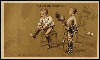 Jehenne / B. Sirven carte réclame chromo Toulouse-Paris 1895-1935 1995.1.4250.4 Photo