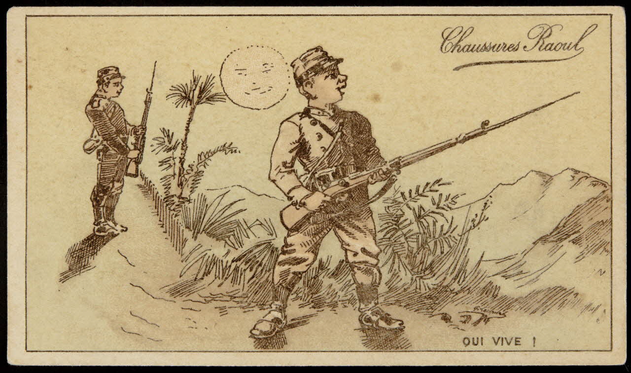 Jehenne (éditeur), Pacon L. carte réclame chromo Paris 1886-1889 1995.1.4250.6 Photo