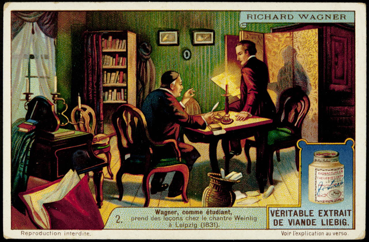 carte réclame chromo Paris 1913 1995.1.4254.2 Photo