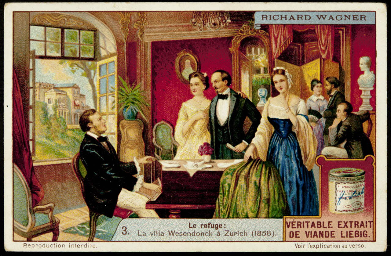 carte réclame chromo Paris 1913 1995.1.4254.3 Photo