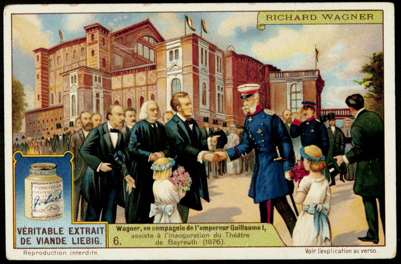 carte réclame chromo Paris 1913 1995.1.4254.6 Photo