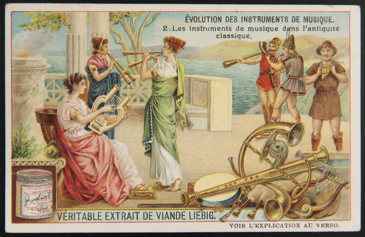 carte réclame chromo Paris 1910 1995.1.4255.2 Photo