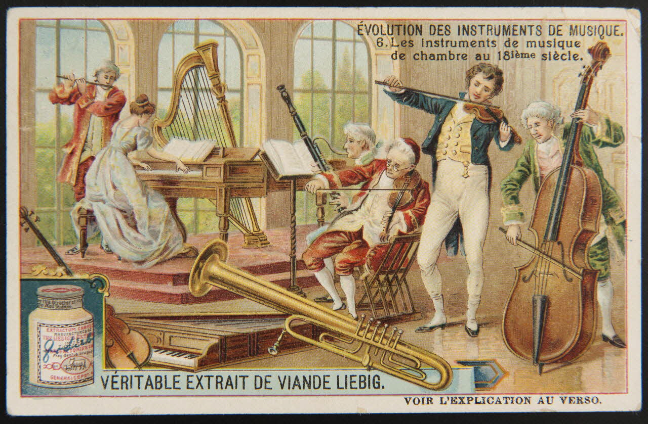 carte réclame chromo Paris 1910 1995.1.4255.6 Photo