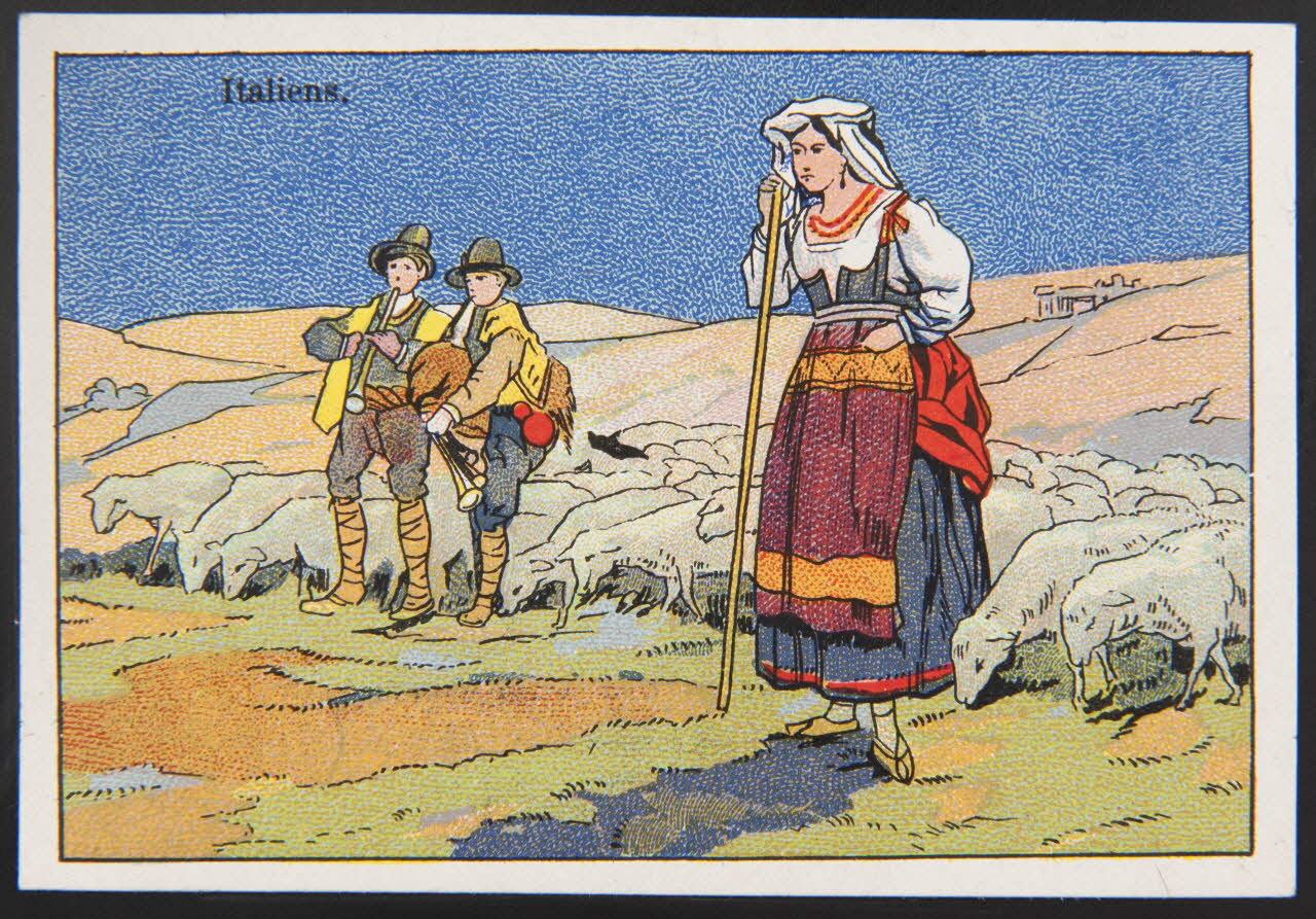 Jehenne / B. Sirven carte réclame chromo Toulouse-Paris 1895-1935 1995.1.4260.10 Photo