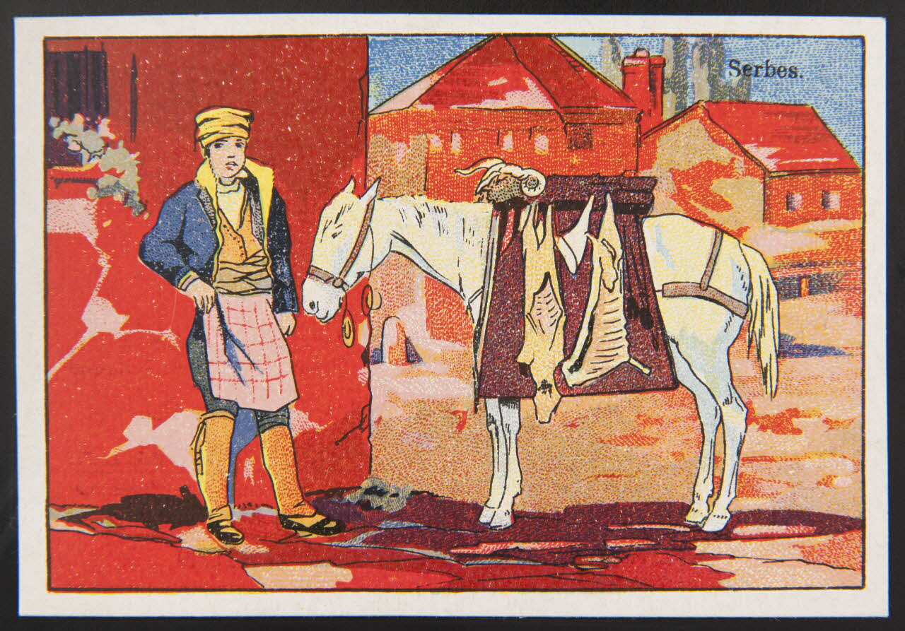 Jehenne / B. Sirven carte réclame chromo Toulouse-Paris 1895-1935 1995.1.4260.14 Photo