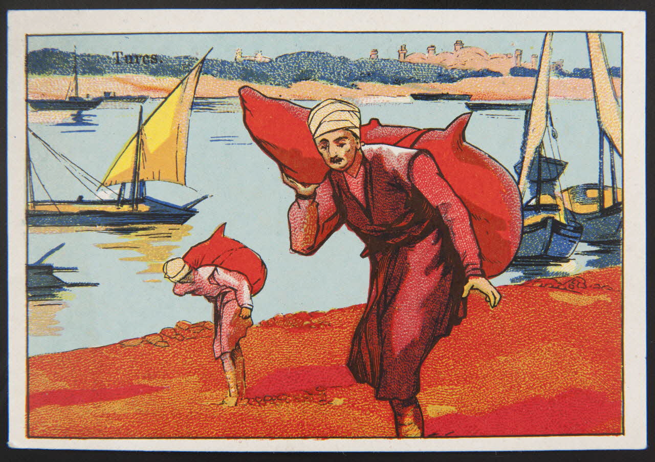 Jehenne / B. Sirven carte réclame chromo Toulouse-Paris 1895-1935 1995.1.4260.18 Photo