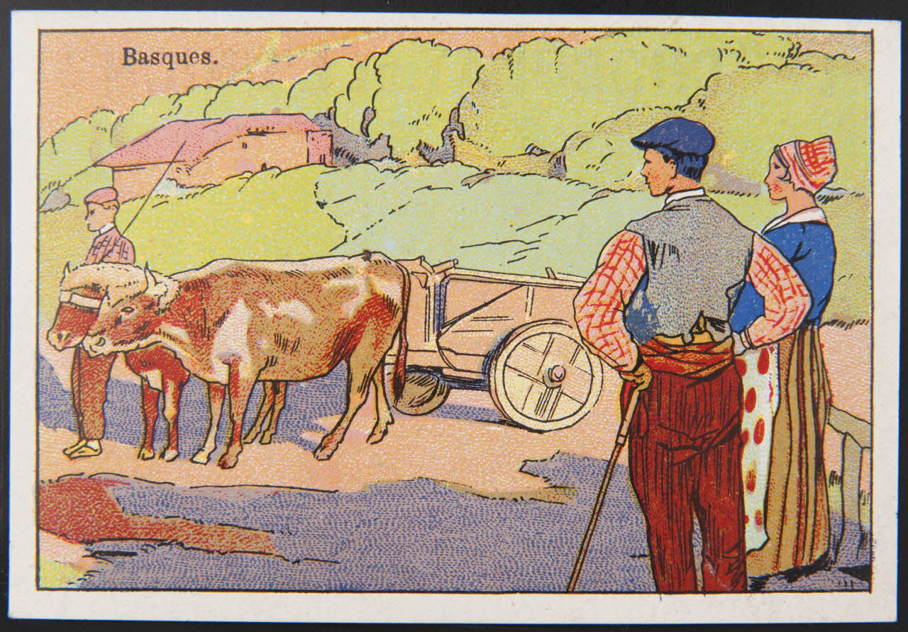 Jehenne / B. Sirven carte réclame chromo Toulouse-Paris 1895-1935 1995.1.4260.3 Photo