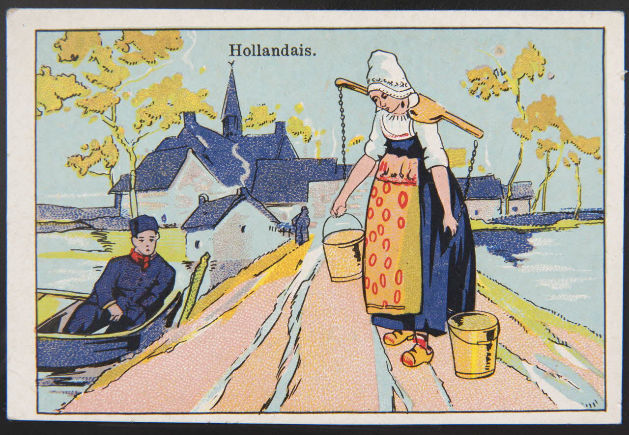 Jehenne / B. Sirven carte réclame chromo Toulouse-Paris 1895-1935 1995.1.4260.9 Photo