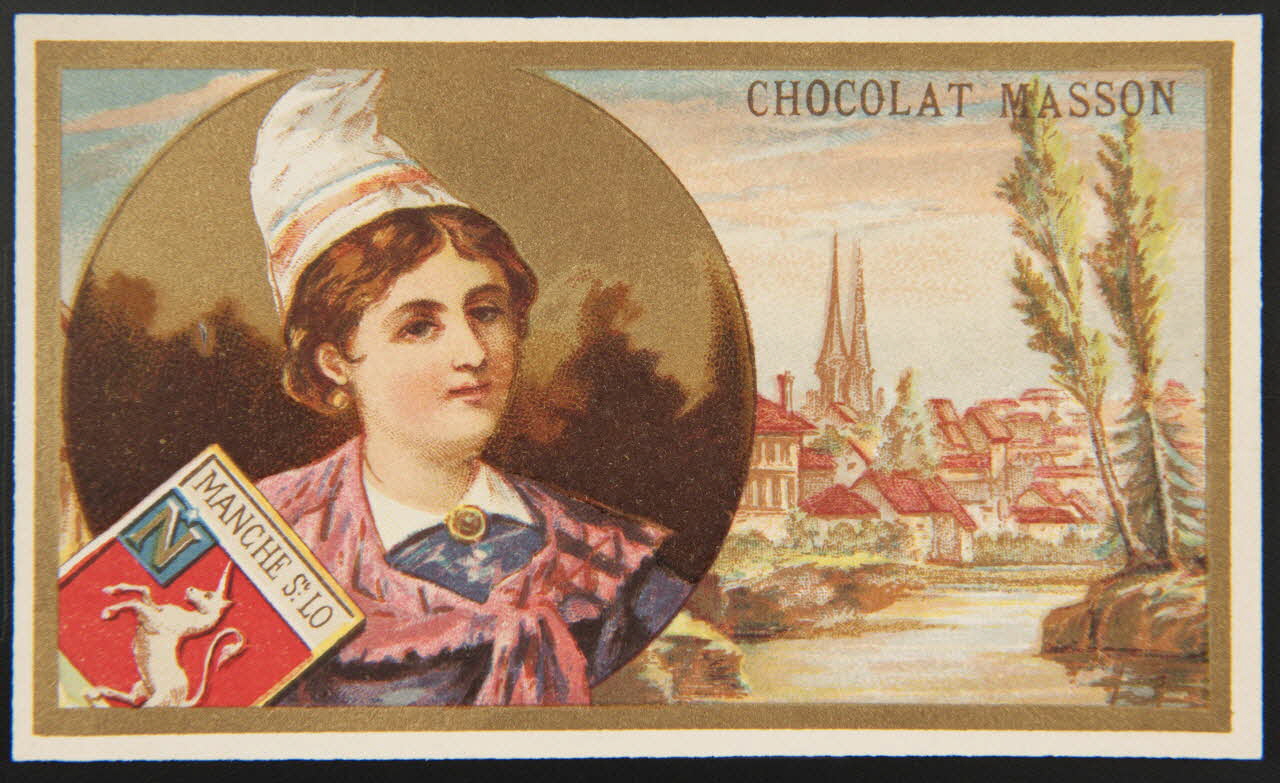 Jehenne (éditeur), Pacon L. carte réclame chromo Paris 1886-1889 1995.1.4268.17 Photo