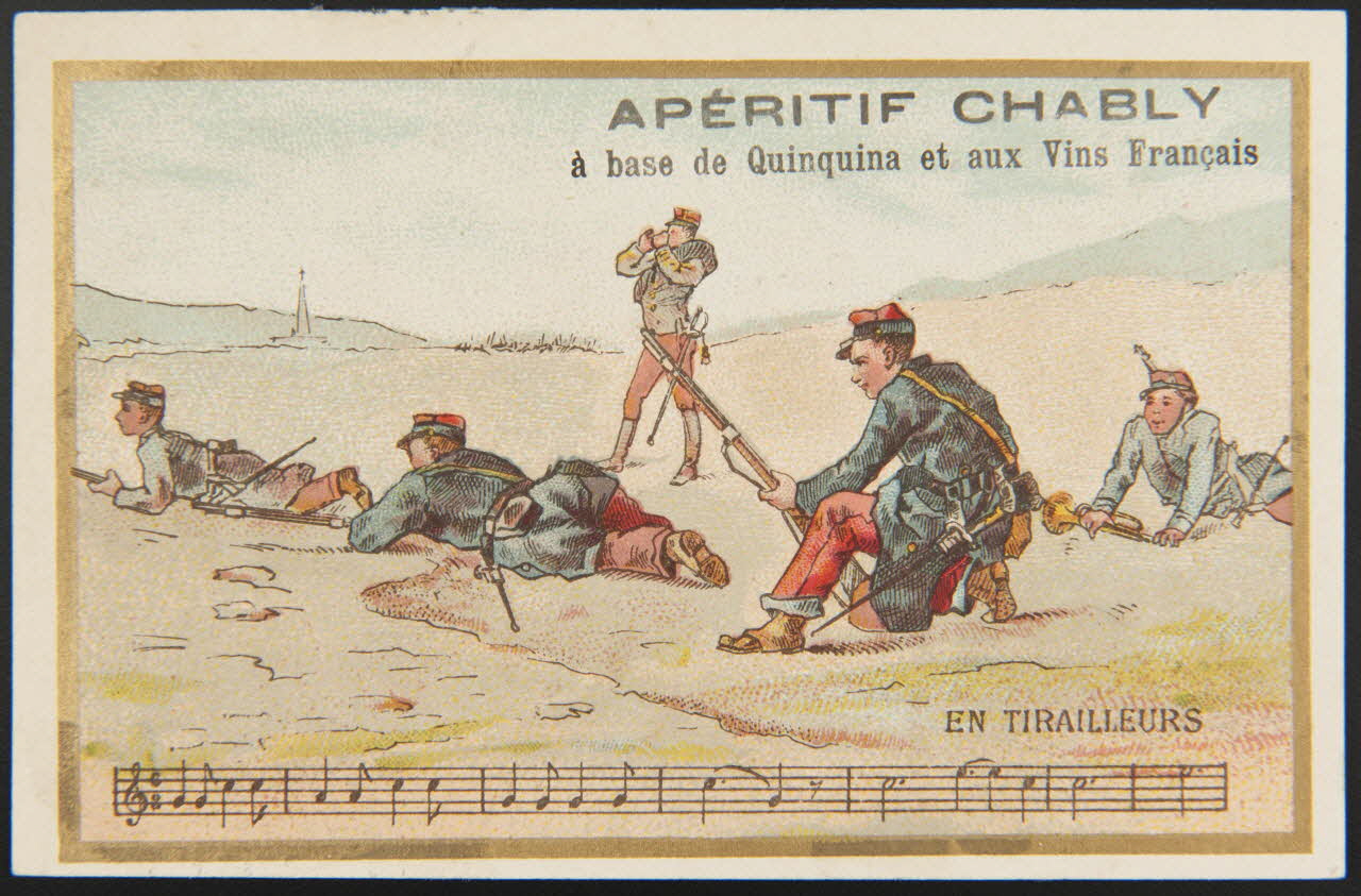 Jehenne (éditeur), Bellier A. et compagnie carte réclame chromo Paris-Bordeaux 1893 1995.1.4269.1 Photo