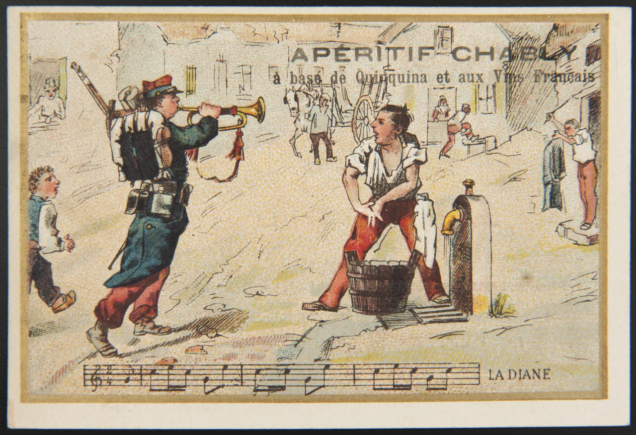 Jehenne (éditeur), Bellier A. et compagnie carte réclame chromo Paris-Bordeaux 1893 1995.1.4269.2 Photo