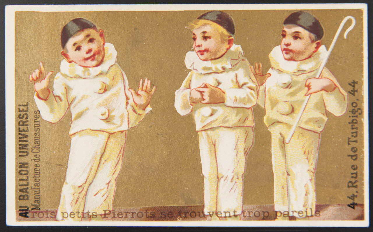Jehenne (éditeur), Pacon carte réclame chromo Paris 1886-1889 1995.1.4271.1 Photo