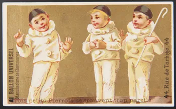Jehenne (éditeur), Pacon carte réclame chromo Paris 1886-1889 1995.1.4271.1 Photo