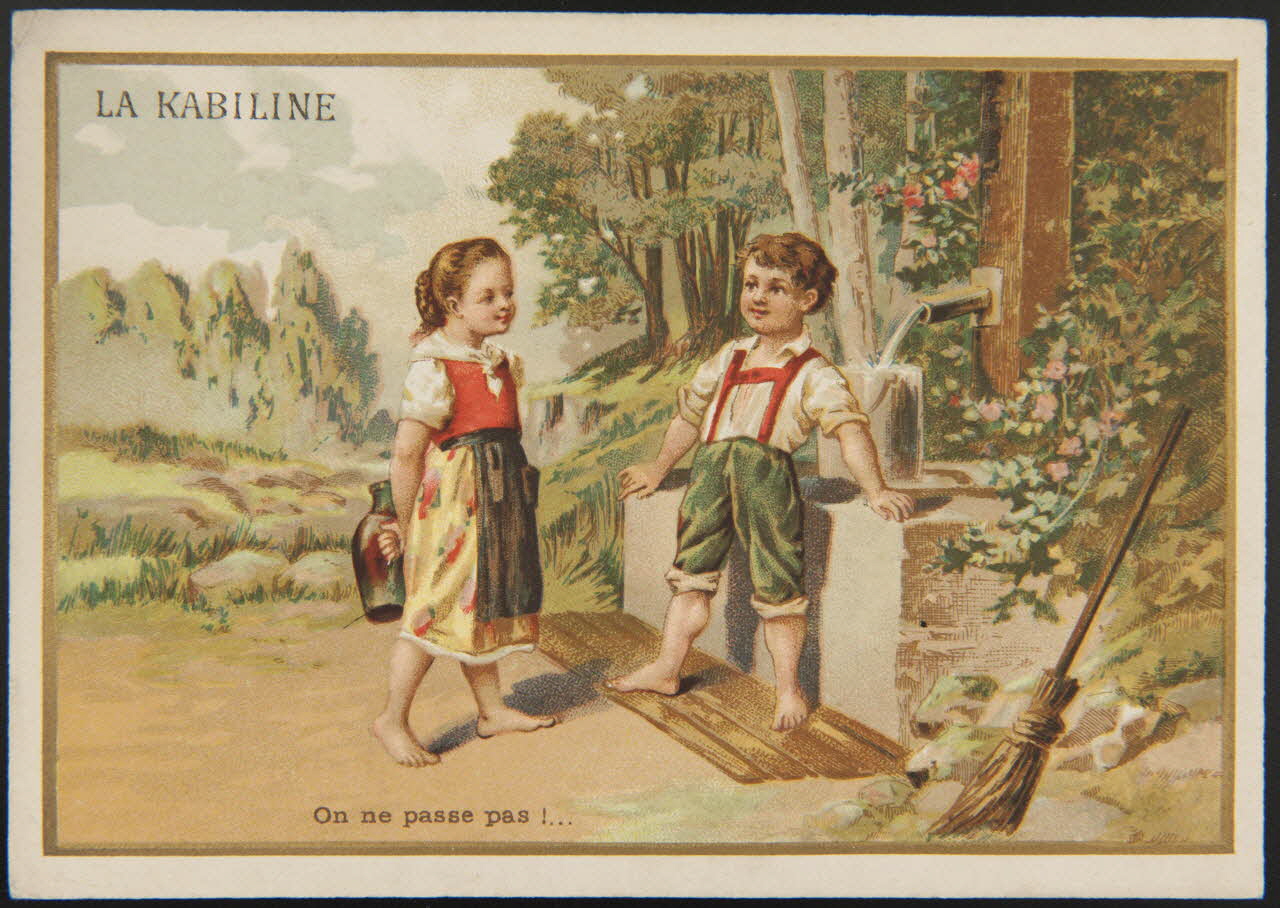 Jehenne (éditeur), Pacon L. carte réclame chromo Paris 1886-1889 1995.1.4272.4 Photo