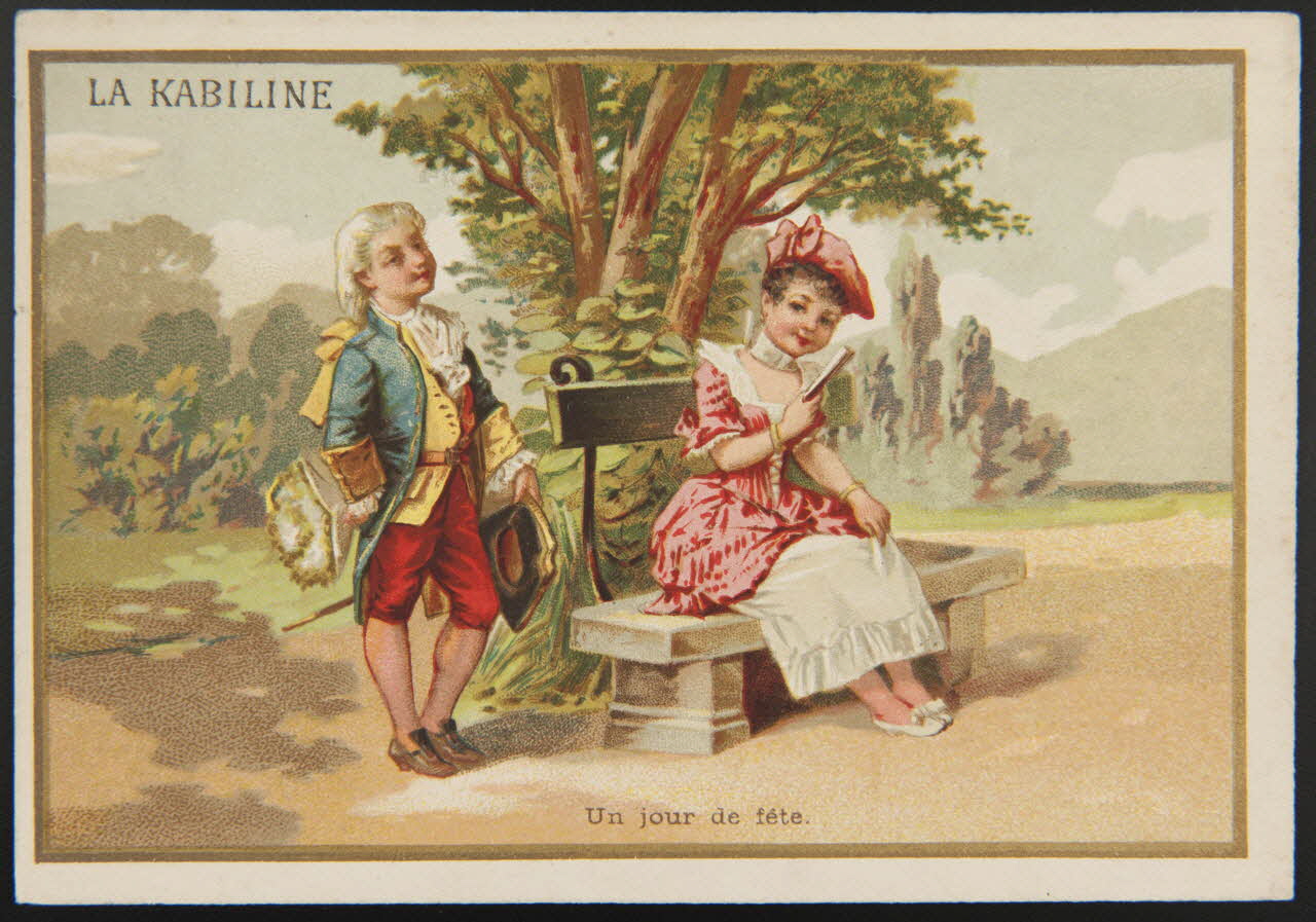 Jehenne (éditeur), Pacon L. carte réclame chromo Paris 1886-1889 1995.1.4272.6 Photo