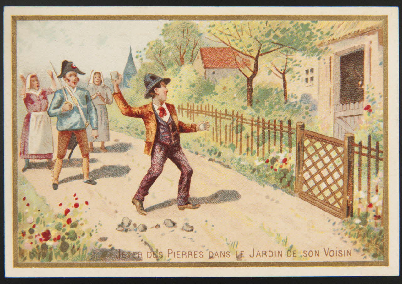 Jehenne / B. Sirven carte réclame chromo Toulouse 1895-1935 1995.1.4274.3 Photo