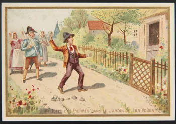 Jehenne / B. Sirven carte réclame chromo Toulouse 1895-1935 1995.1.4274.3 Photo