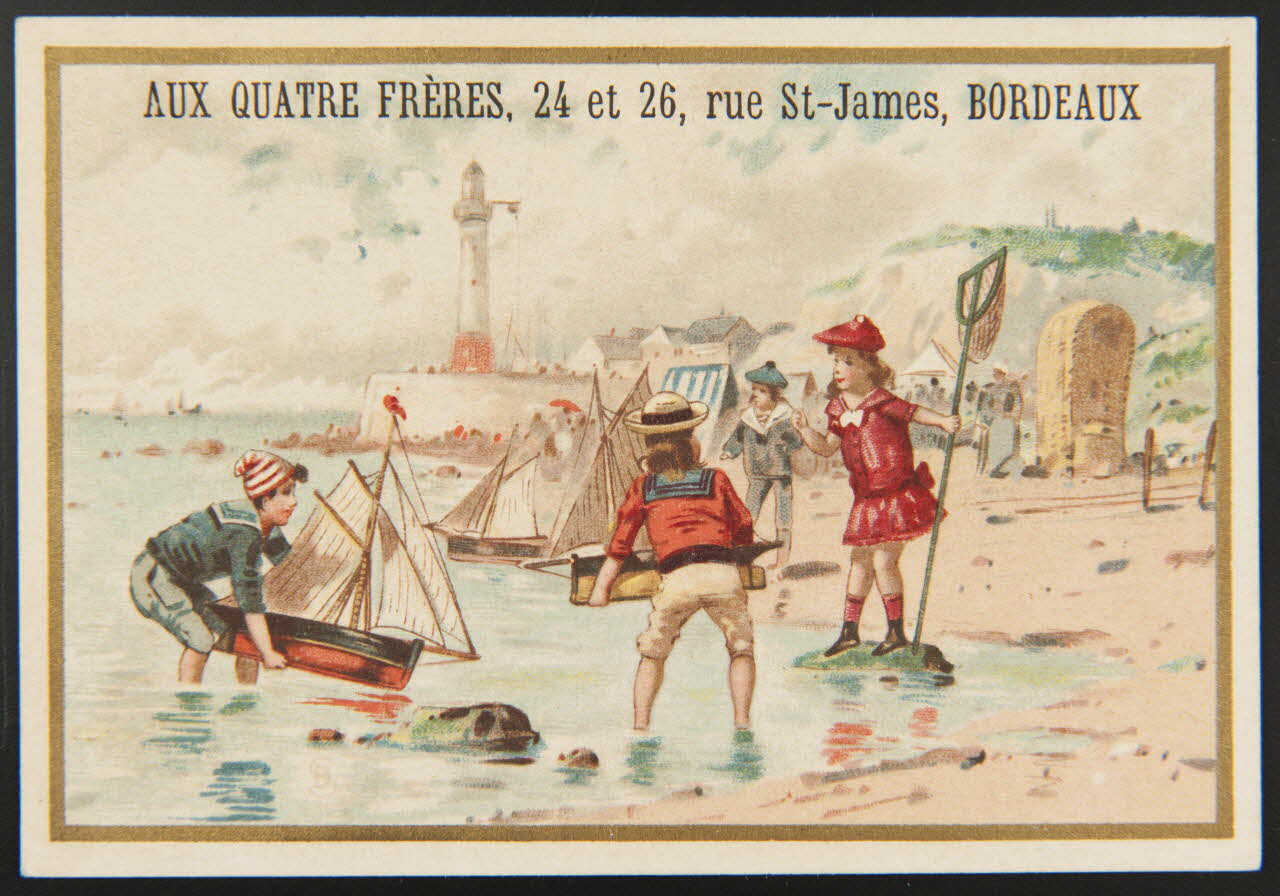 Jehenne / B. Sirven carte réclame chromo Toulouse 1895-1935 1995.1.4275.1 Photo