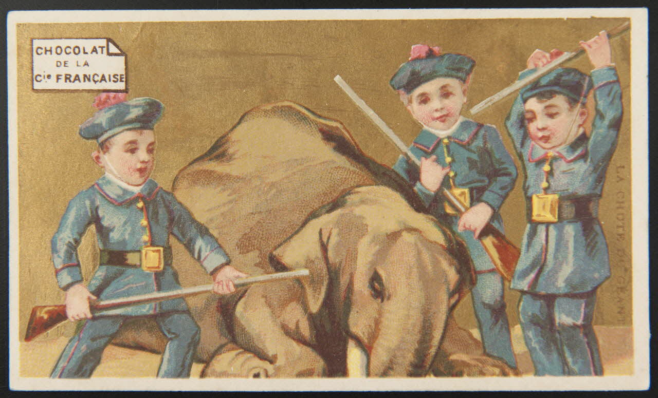 Jehenne (éditeur), Pacon L. carte réclame chromo Paris 1886-1889 1995.1.4278.1 Photo