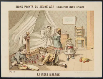 Jehenne (éditeur), Bellier A. (imprimeur), Ract et Falquet carte réclame chromo Bordeaux 1893 1995.1.4280.7 Photo