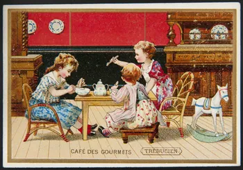 Jehenne / B. Sirven carte réclame chromo Toulouse-Paris 1895-1935 1995.1.4287.12  Photo