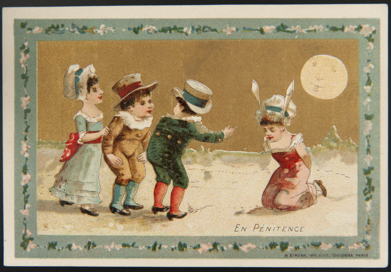 Jehenne / B. Sirven carte réclame chromo Toulouse-Paris 1895-1935 1995.1.4288.2 Photo