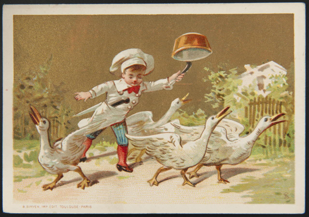 Jehenne / B. Sirven carte réclame chromo Toulouse-Paris 1895-1935 1995.1.4289.4 Photo