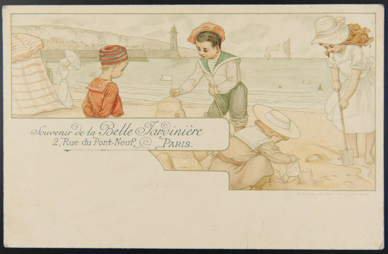 Jehenne / B. Sirven carte réclame chromo Toulouse-Paris 1895-1935 1995.1.4298.1 Photo