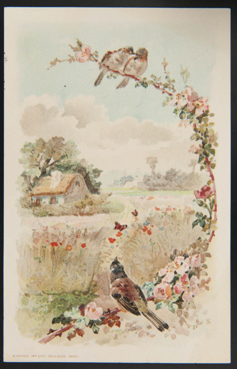 Jehenne / B. Sirven carte réclame chromo Toulouse-Paris 1895-1935 1995.1.4304.2 Photo