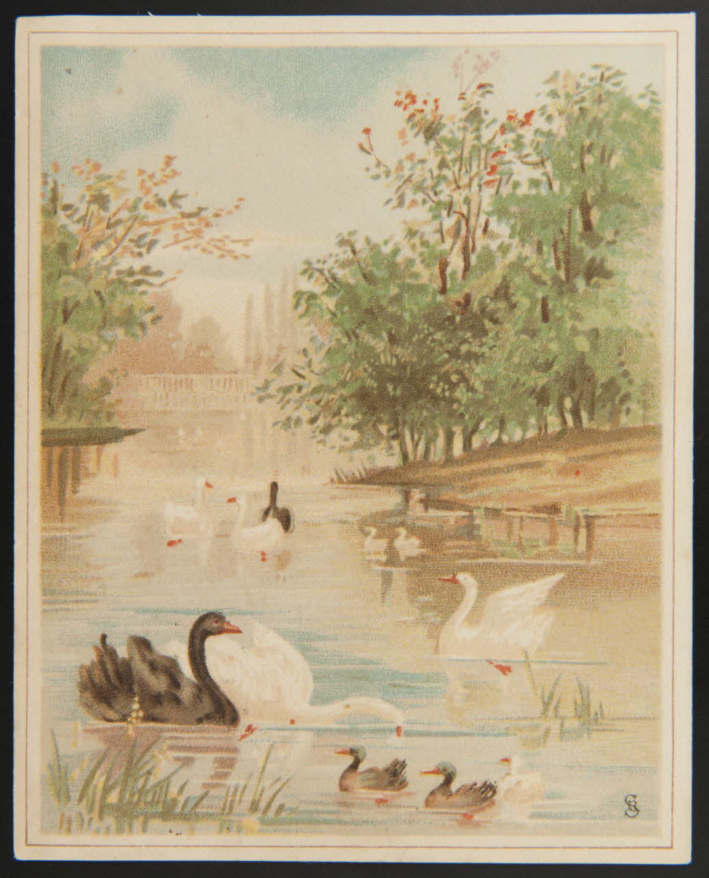 Jehenne / B. Sirven carte réclame chromo Toulouse-Paris 1895-1935 1995.1.4305.1 Photo