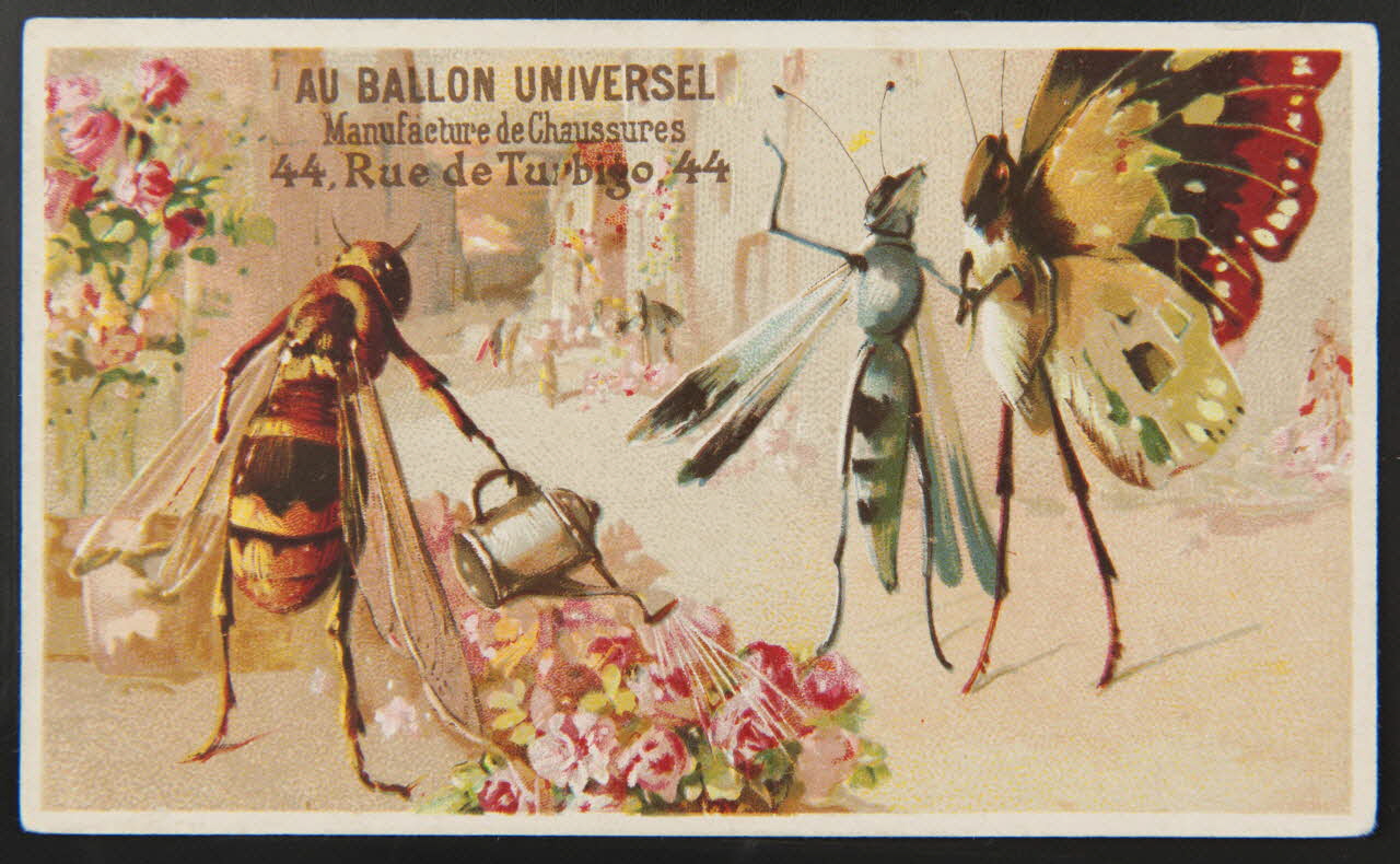 Jehenne (éditeur), Pacon carte réclame chromo Paris 1886-1889 1995.1.4308.1 Photo