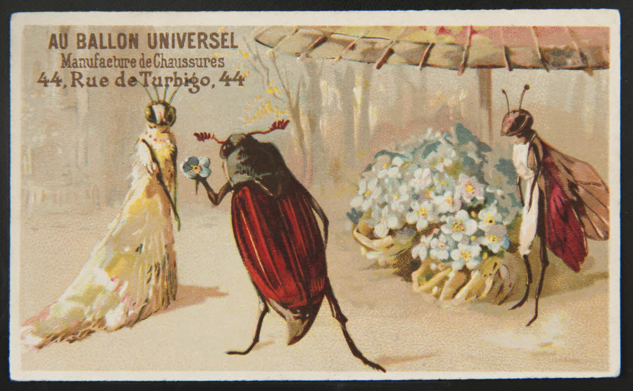 Jehenne (éditeur), Pacon carte réclame chromo Paris 1886-1889 1995.1.4308.2 Photo