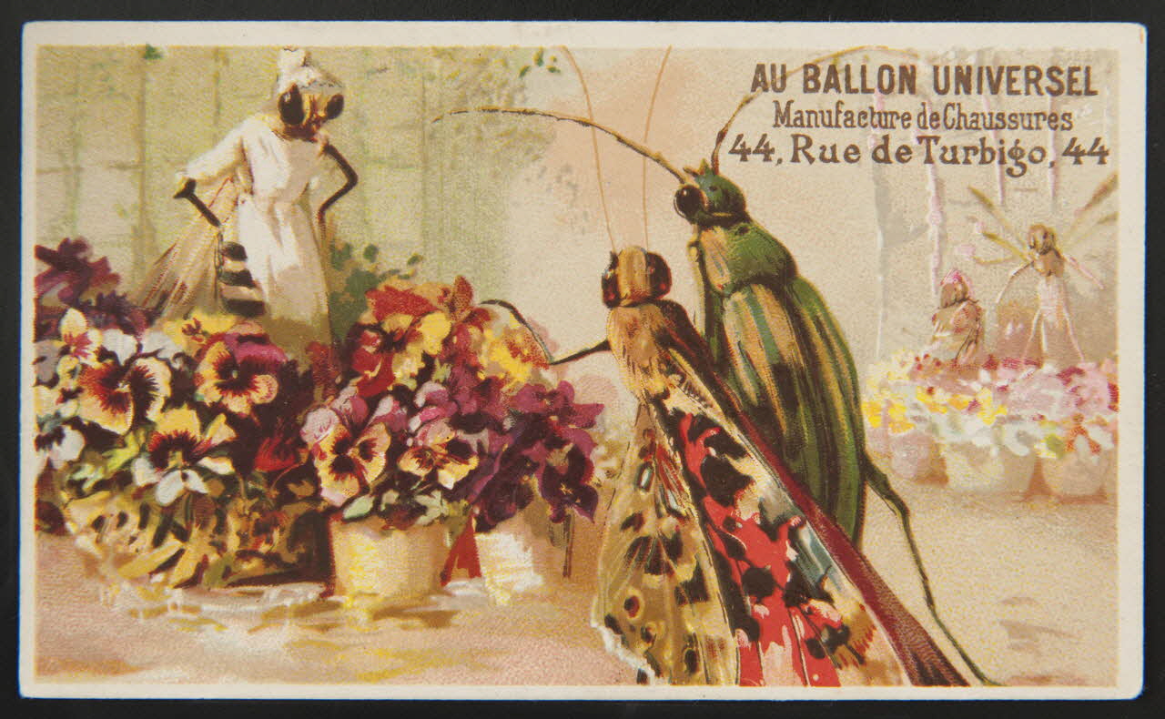 Jehenne (éditeur), Pacon carte réclame chromo Paris 1886-1889 1995.1.4308.3 Photo