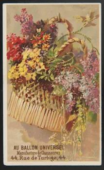 Jehenne (éditeur), Pacon carte réclame chromo Paris 1886-1889 1995.1.4310.3 Photo