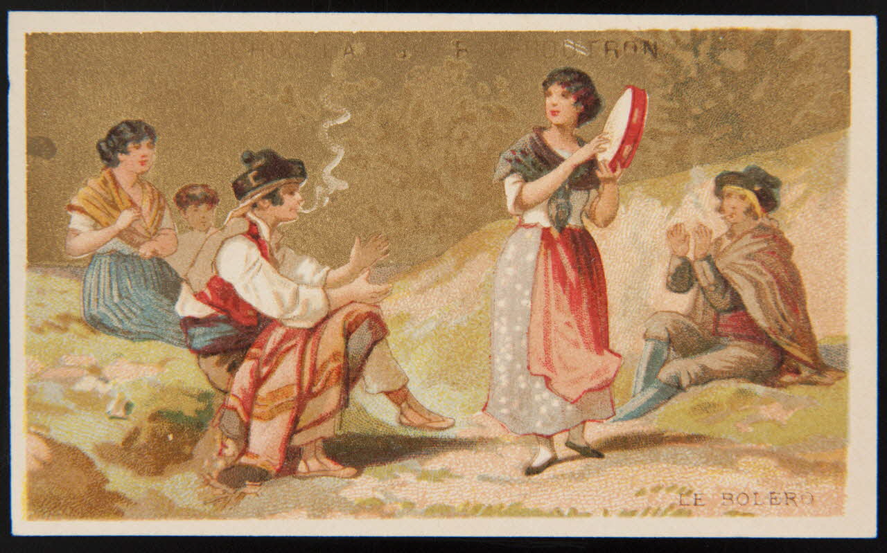 Testu & Massin ; Champenois et Compagnie carte réclame chromo Paris 1888-1889 1995.1.4317.2 Photo