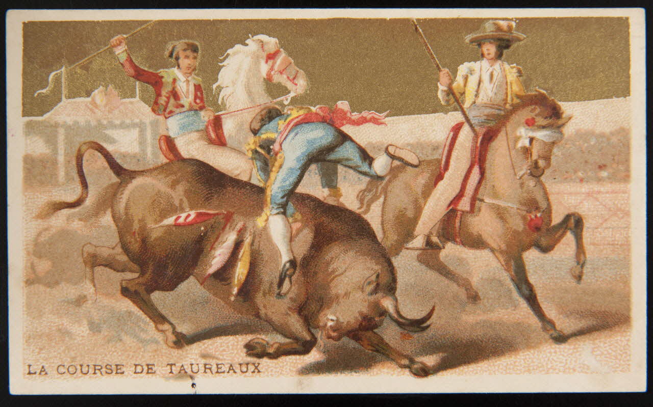 Testu & Massin ; Champenois et Compagnie carte réclame chromo Paris 1888-1889 1995.1.4317.3 Photo