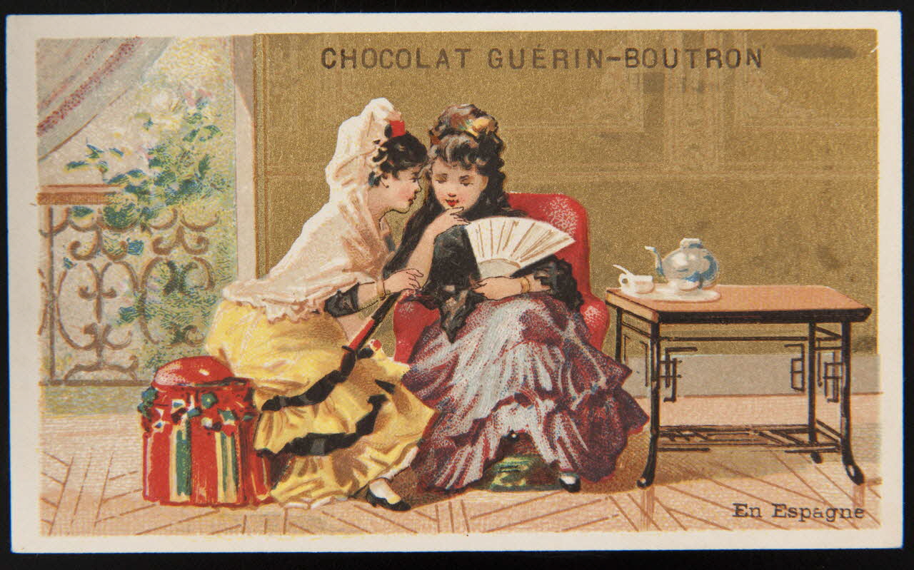 Testu & Massin ; Champenois et compagnie carte réclame chromo Paris 1888-1889 1995.1.4318.2 Photo