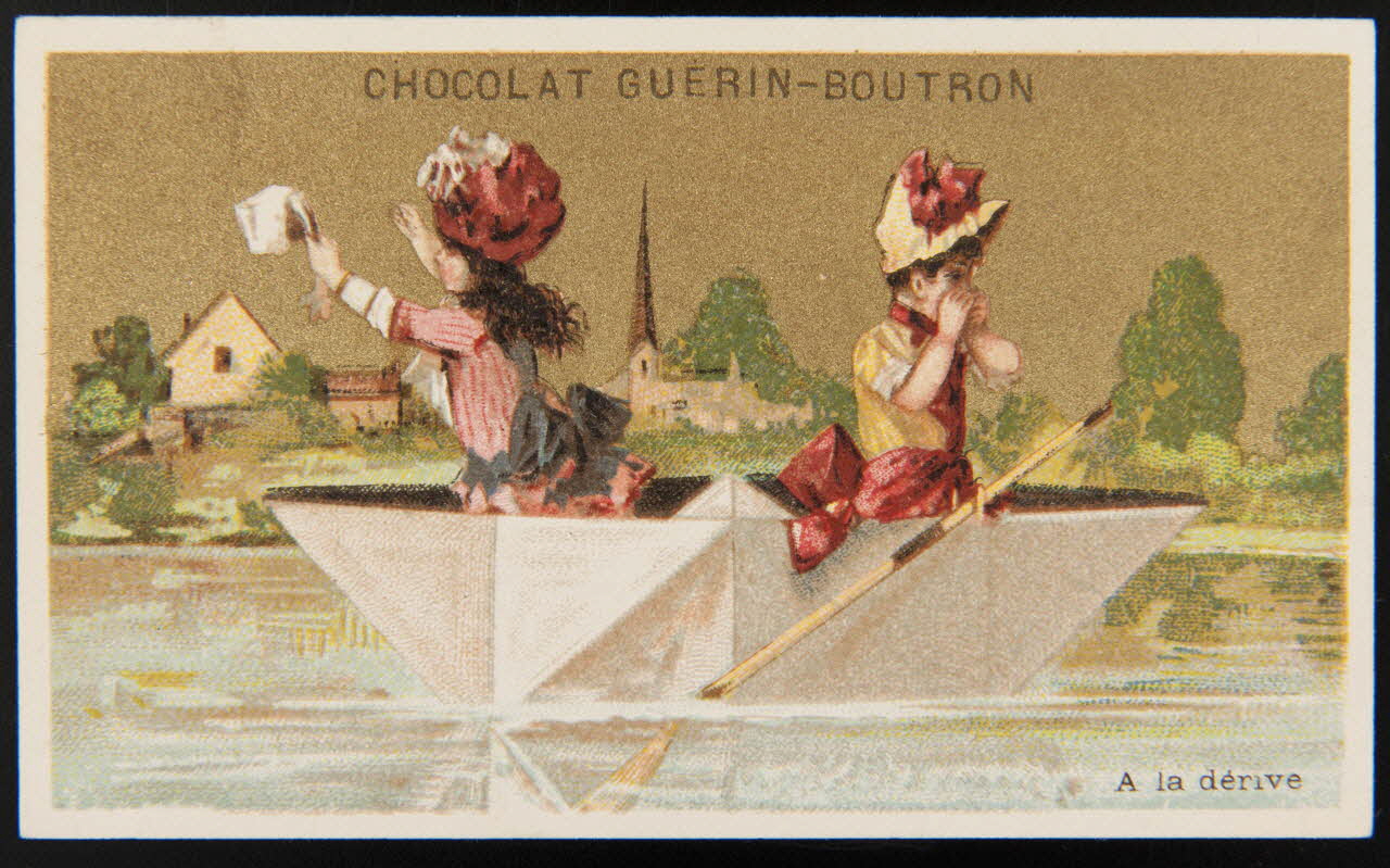 Testu & Massin ; Champenois et Compagnie carte réclame chromo Paris 1888-1889 1995.1.4319.1 Photo